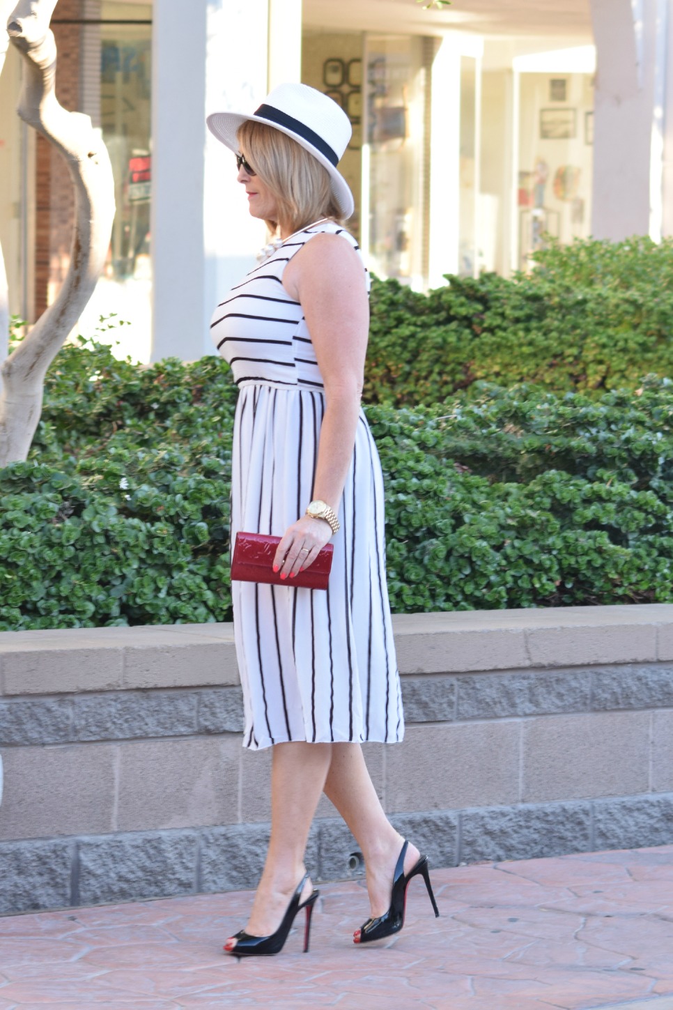 Striped Dress 034