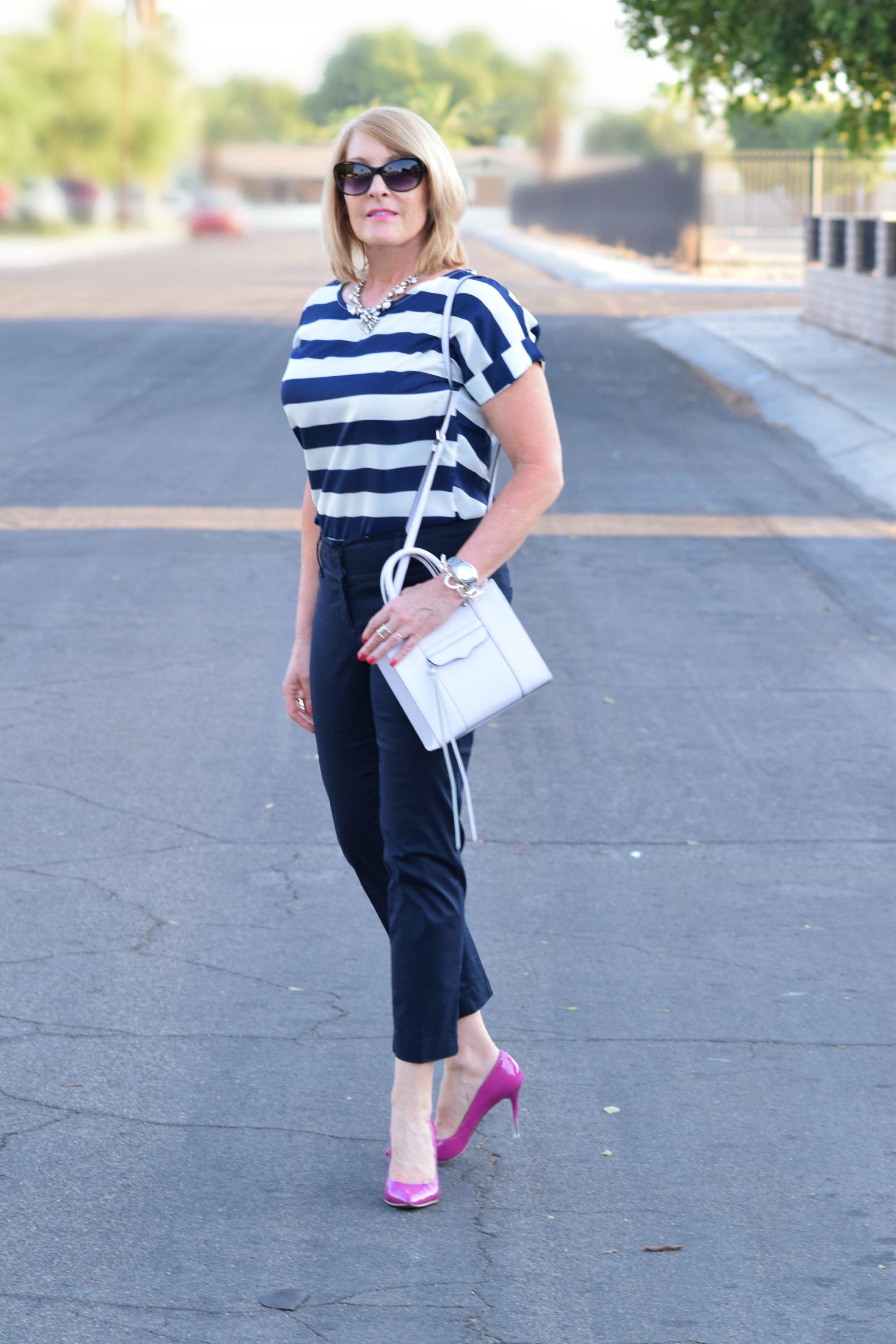 Navy Stripes 060