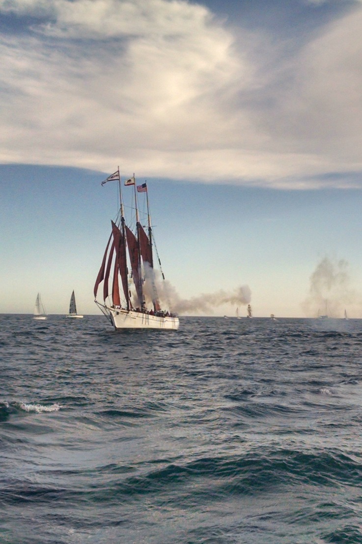 Red Sails Cannon Fire